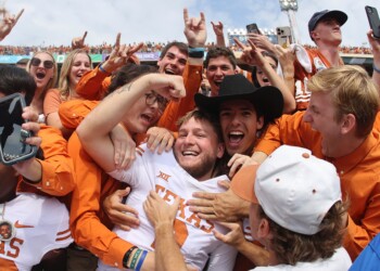 Alright, Alright, Alright: Longhorns dismantle Oklahoma in 49-0 victory