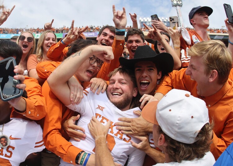Alright, Alright, Alright: Longhorns dismantle Oklahoma in 49-0 victory