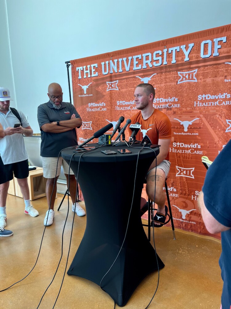 Quinn Ewers and Jaylan Ford: What They Said at Thursday’s Media Availability