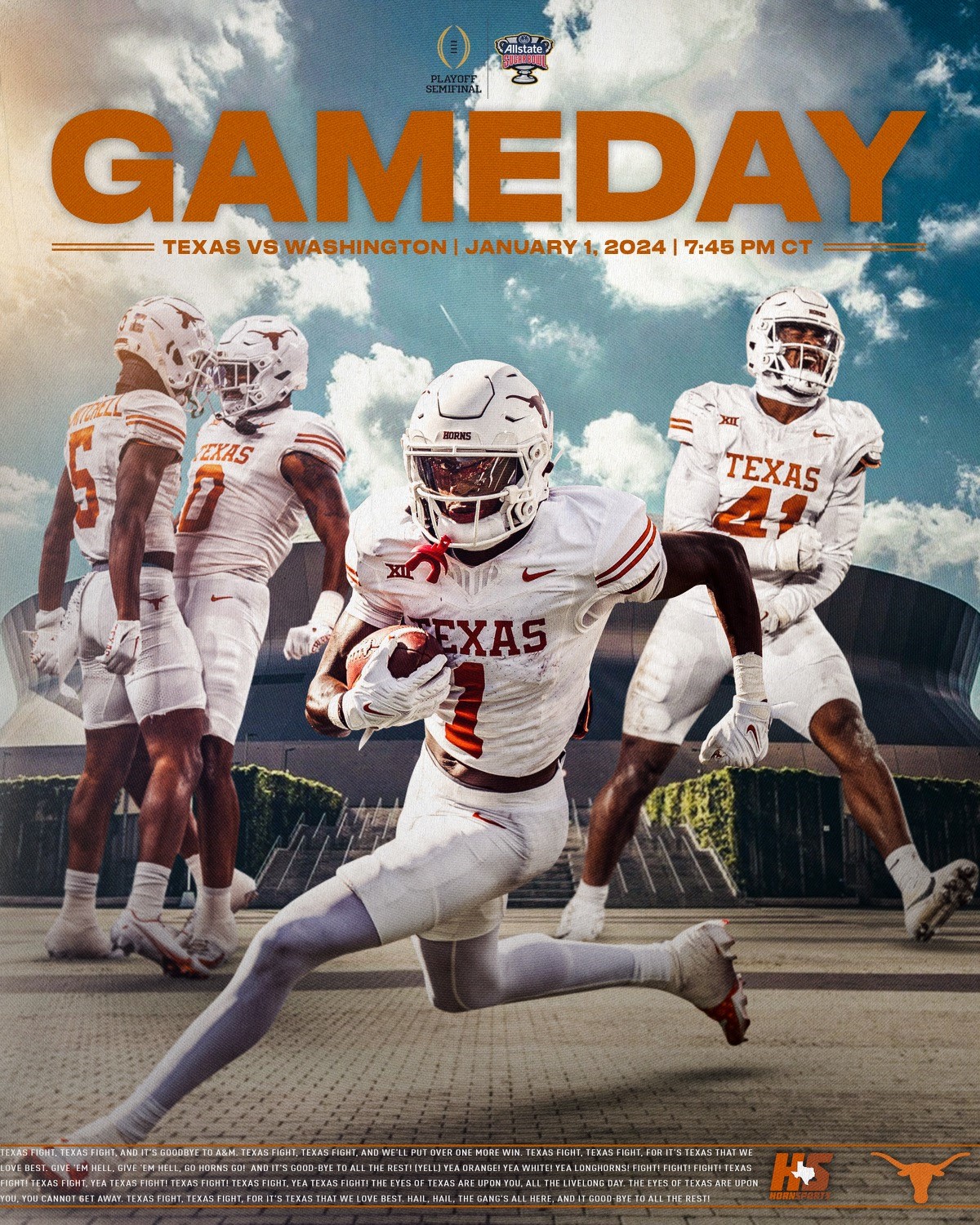 Game Day: No. 3 Texas Longhorns Vs. No. 2 Washington Huskies - HornSports