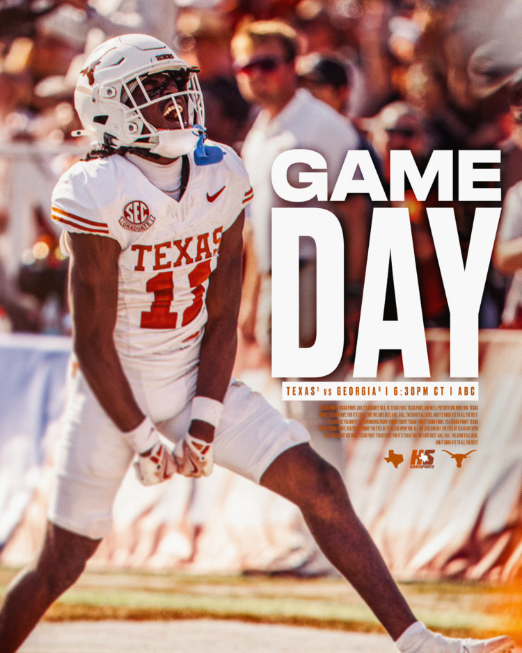 Game Day No 1 Texas Longhorns vs. No. 5 Bulldogs HornSports