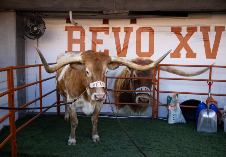 Longhorns to be without Bevo at CFP Quarterfinal at ChickFilA Peach